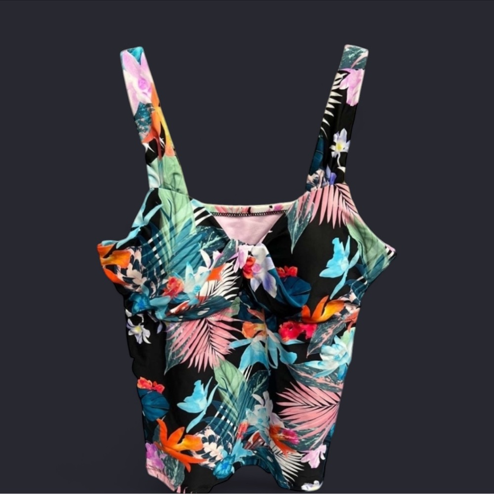 ✨NWT Raisins Sunny Isles Rimini Tankini Swim Top - Picture 7 of 8